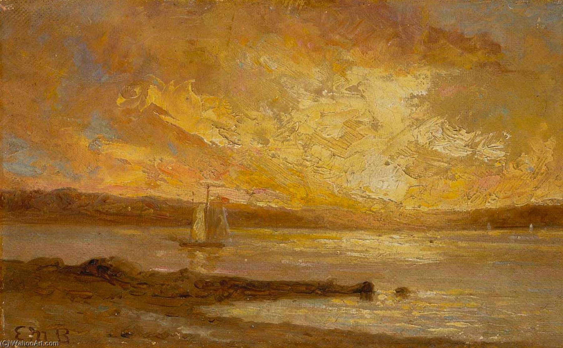 Boat On Sea — Edvard Mičel Banister
