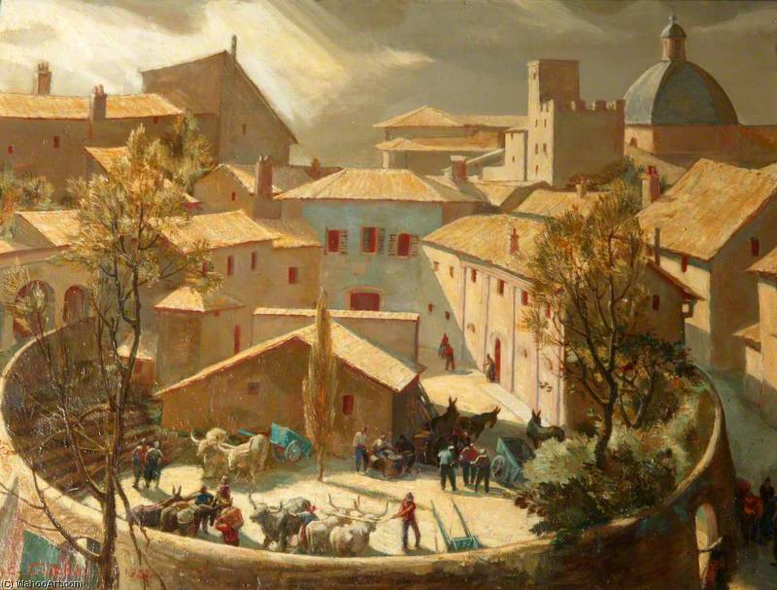 The Arena, Assisi — Charles Ernest Cundall