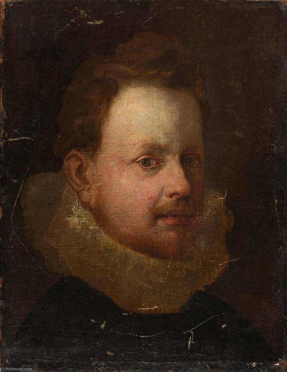 Head Of A Gentleman After Van Dyck — Majner Kilborn Kelog