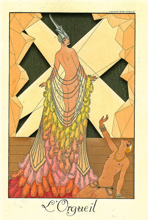 L'orgueil (pride) — Georges Barbier