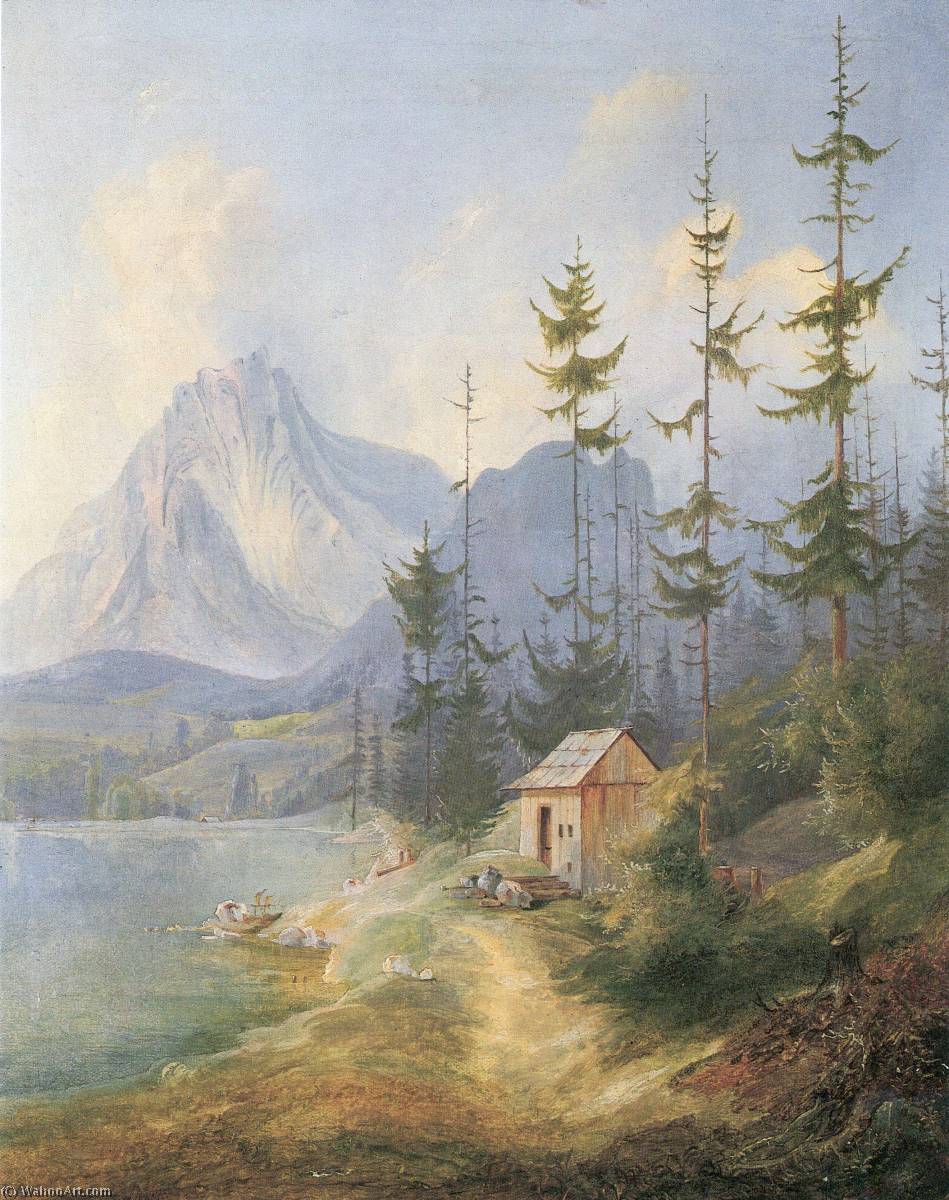 Der Sarstein Bei Alt Aussee (fassung I) — Adalbert Stifter