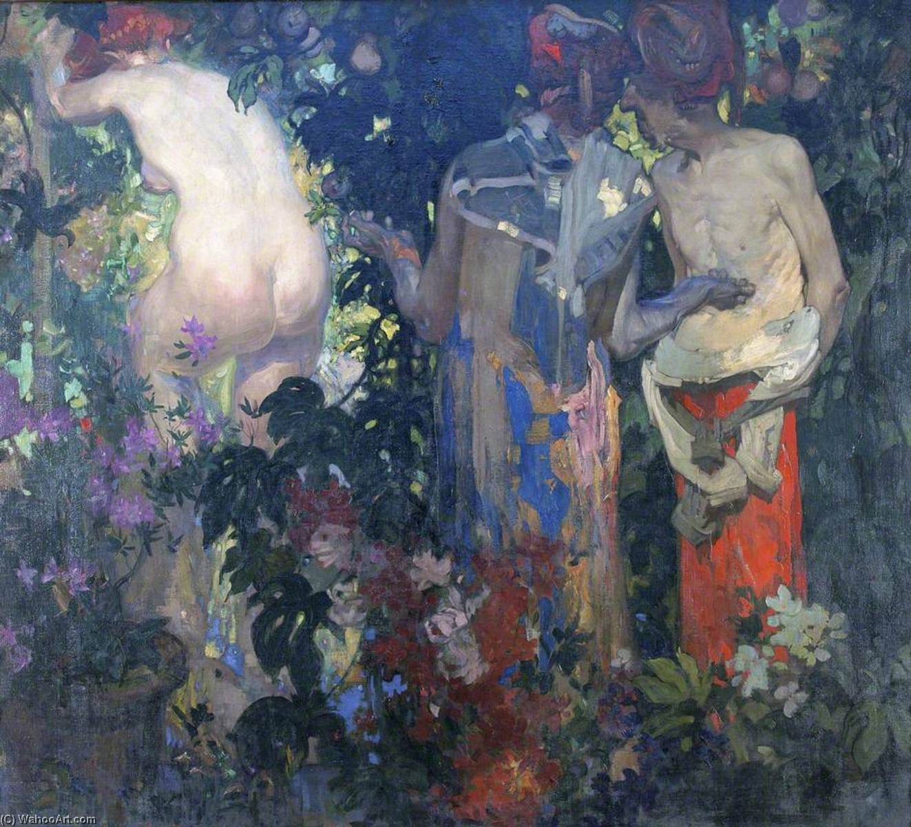 Susanna And The Elders — Frank Brangwyn