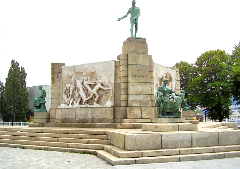 Monument Au Travail (bruxelles) — Constantin Meunier