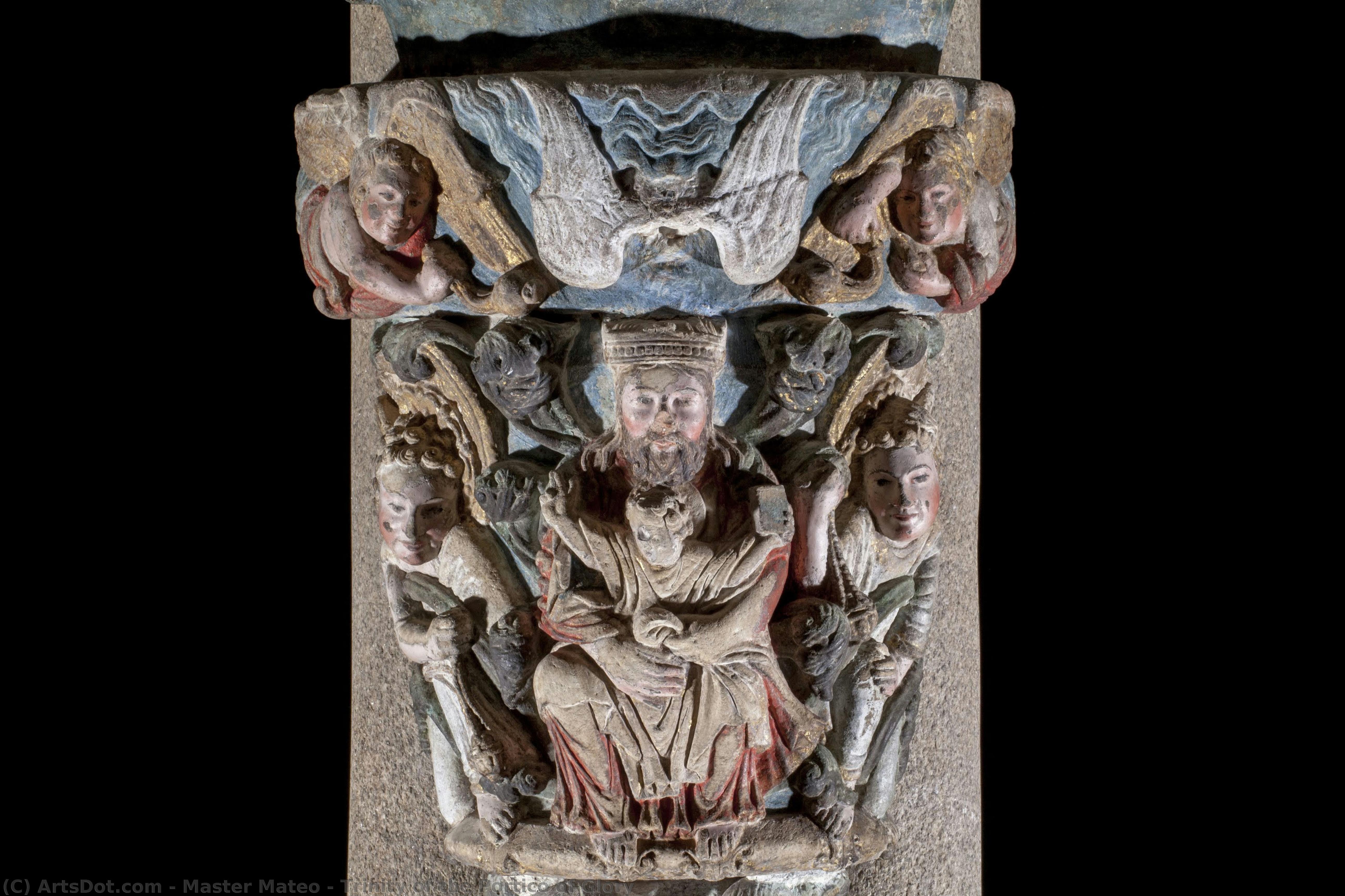 Trinity Of The Portico Of Glory — Master Mateo