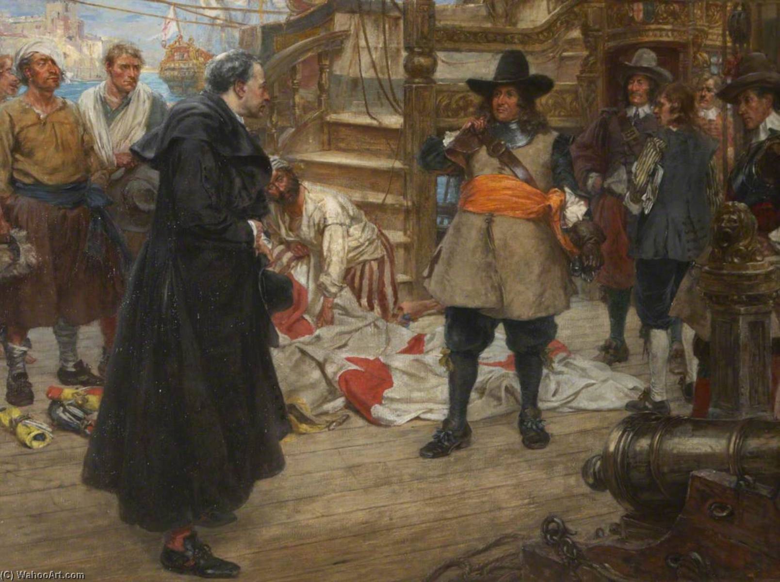 Admiral Blake And The Spanish Priest At Malaga — Arthur David Mccormick