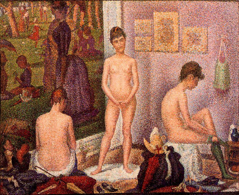 The Models — Georges Seurat