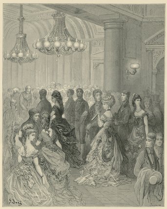 An Evening's Entertainment At Mansion House, London — Paul Gustave Doré