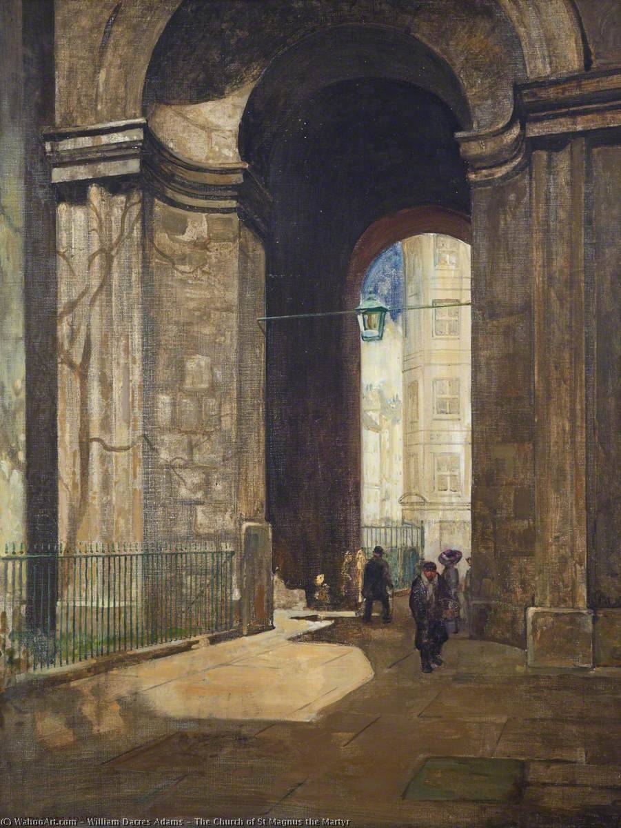 The Church Of St Magnus The Martyr — William Dacres Adams