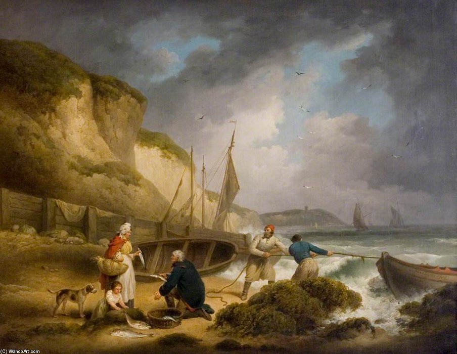 Selling Fish — Джордж Морленд