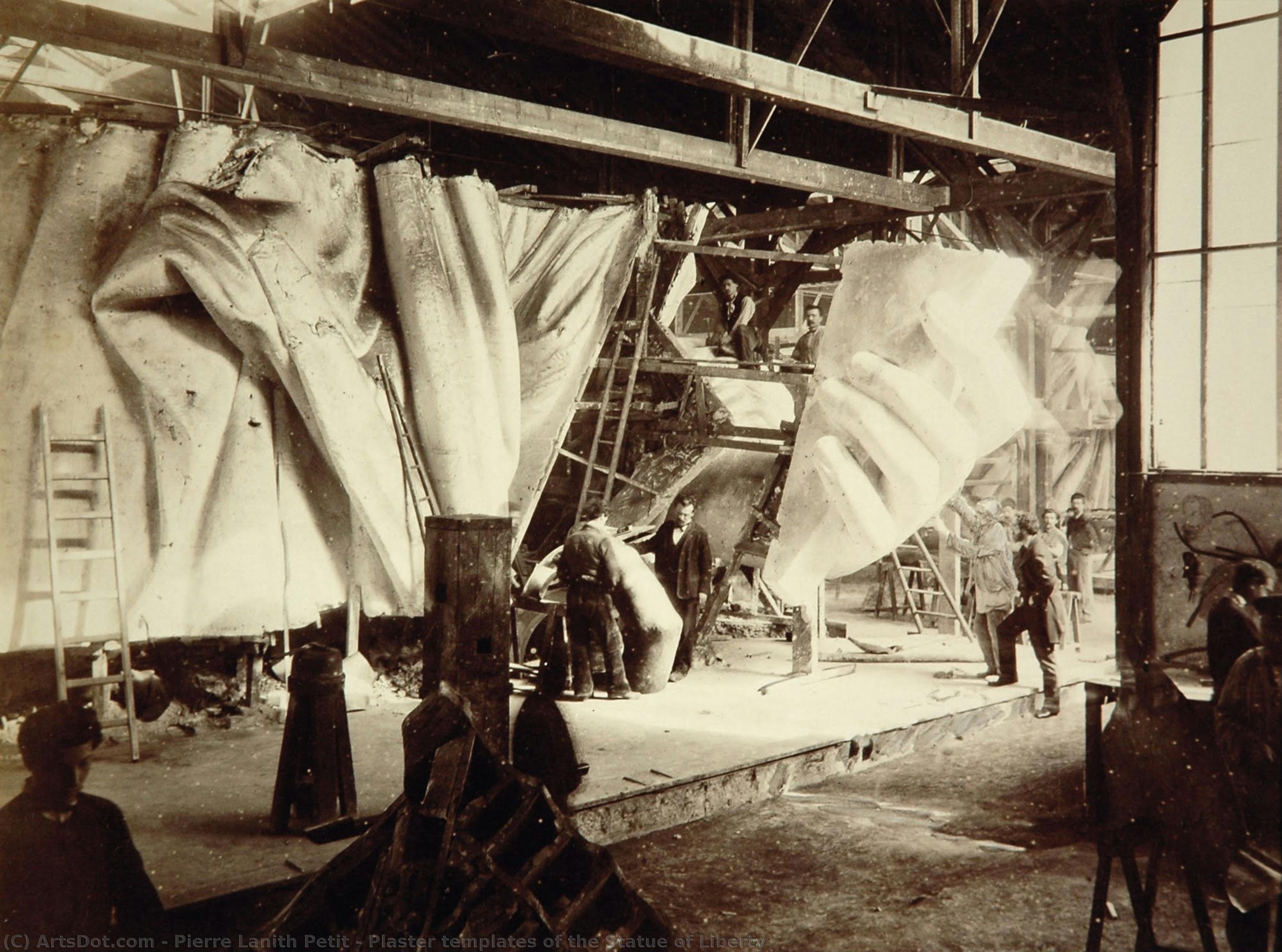 Plaster Templates Of The Statue Of Liberty — Pierre Petit