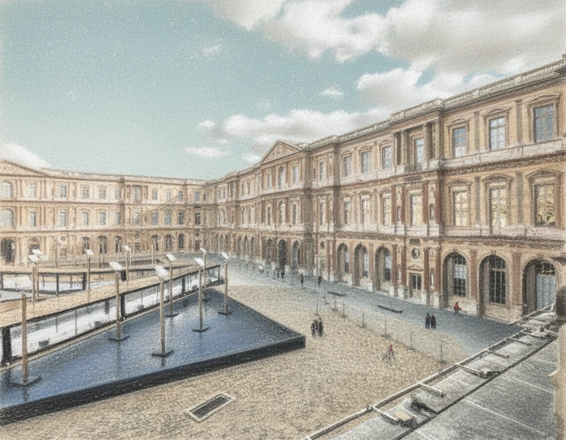 Echoes Of Grandeur In Pale Reflection — Sébastien Colin