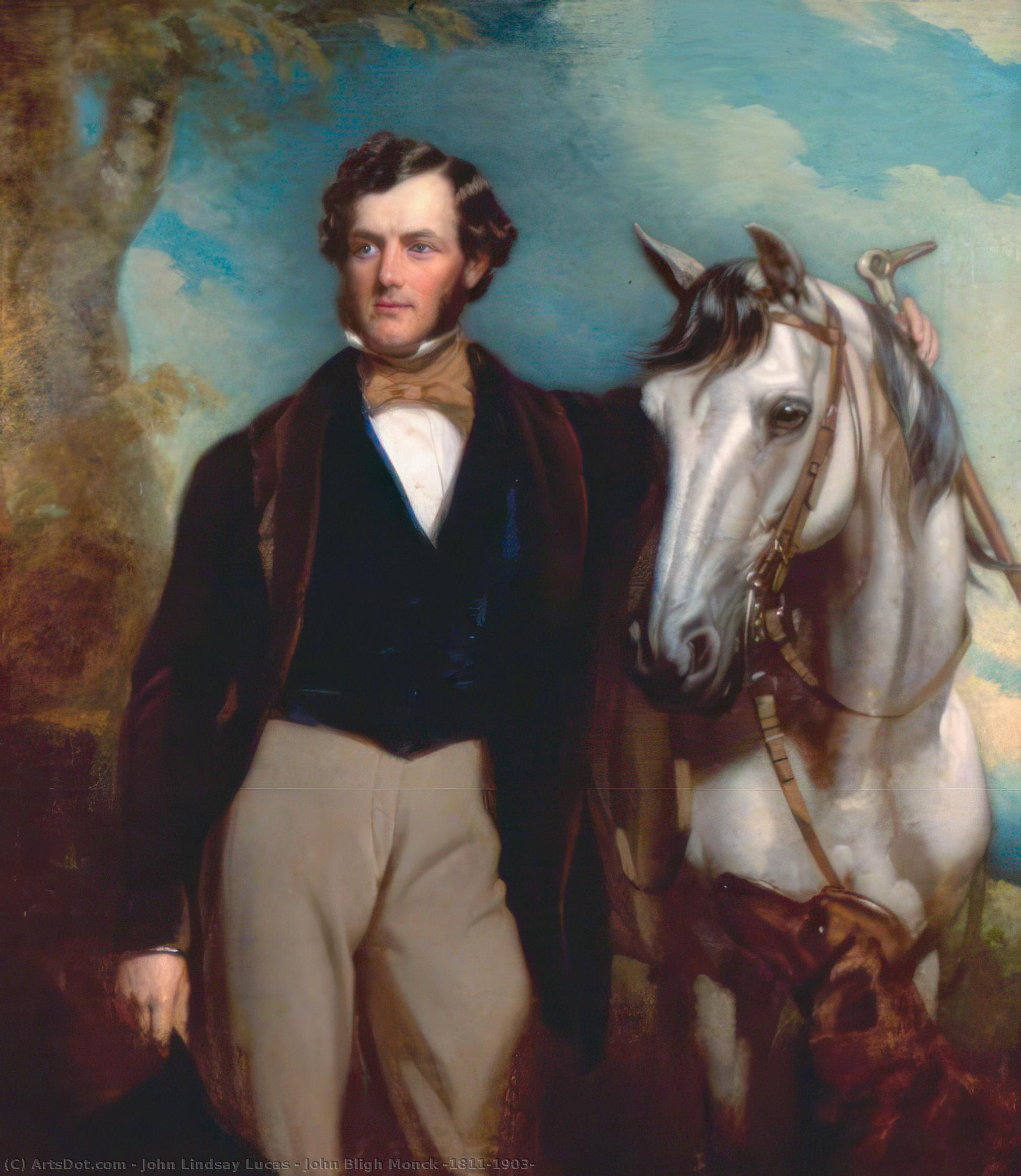 John Bligh Monck (1811–1903) — John Lindsay Lucas