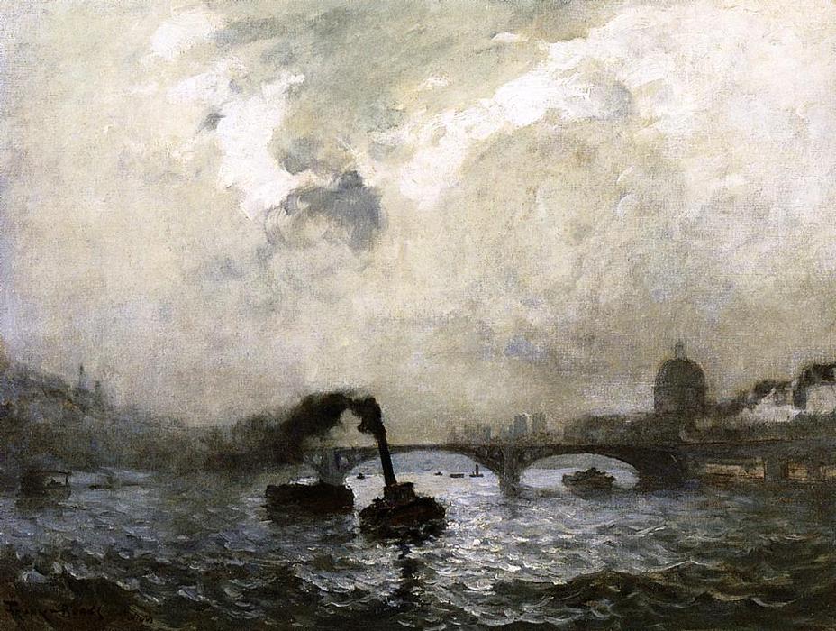 The Pont Des Arts And The Institute De France — Frank Myers Boggs