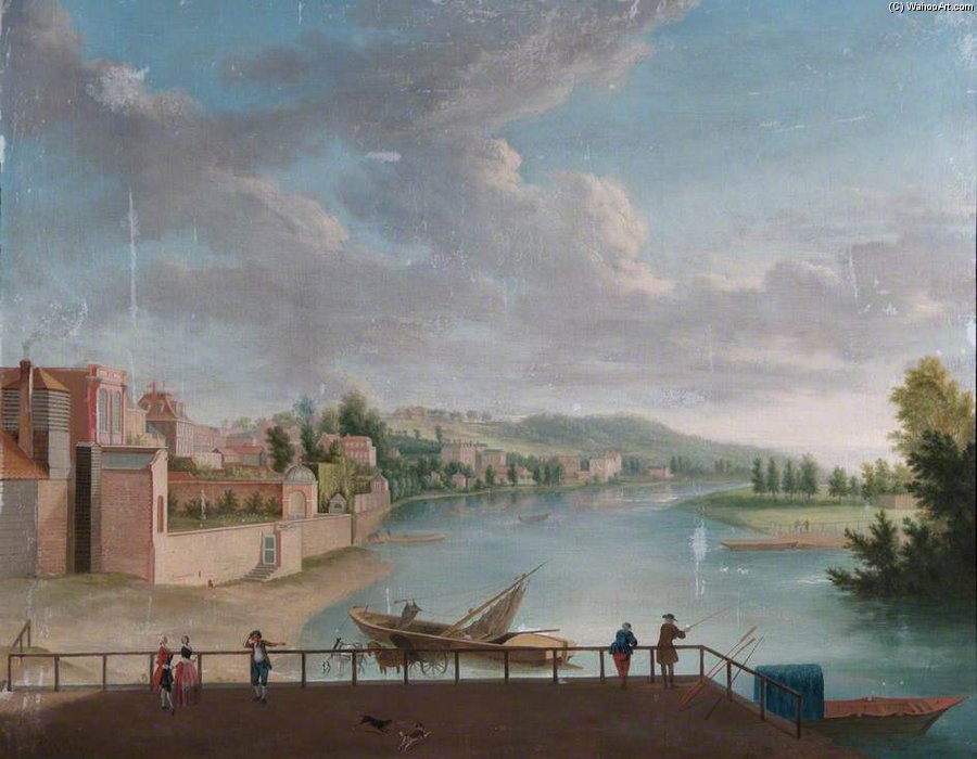 Richmond Ferry, Surrey — Pieter Andreas Rysbrack