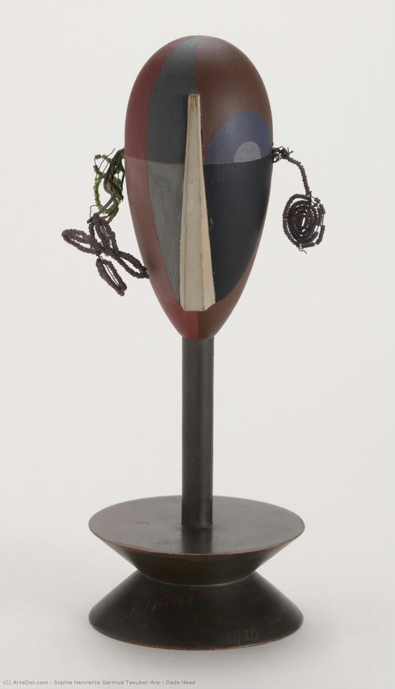 Dada Head — Sophie Henriette Gertrud Taeuber-arp