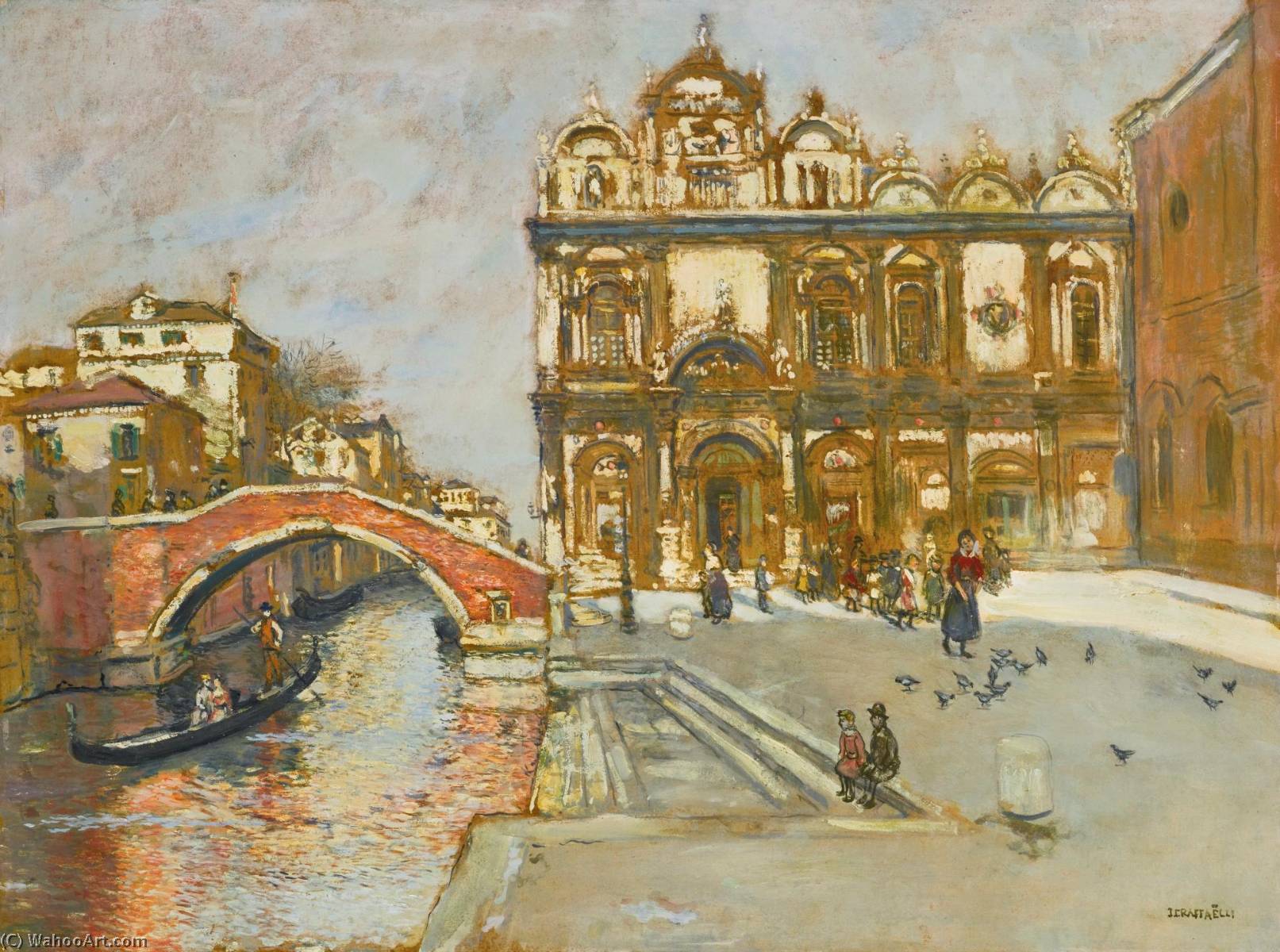 Campo San Giovanni E Paolo, Venise — Jean-françois Raffaelli