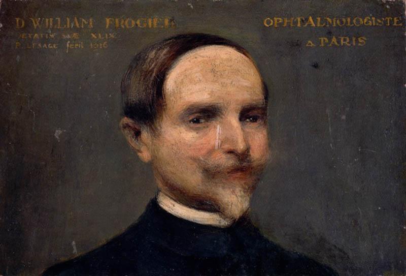 Portrait Du Docteur William Frogier — Lesage Pierre Alexis