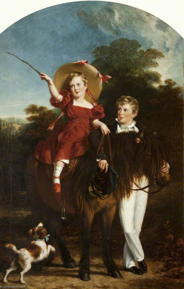 Henry Petre, Eldest Son, And Edward Petre, 3rd Son, Of Henry William Petre Of Dunkenhalgh — John Partridge