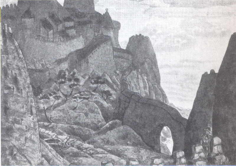 Light Night (castle Of Prince Judas Iscariot) — Nicholas Roerich