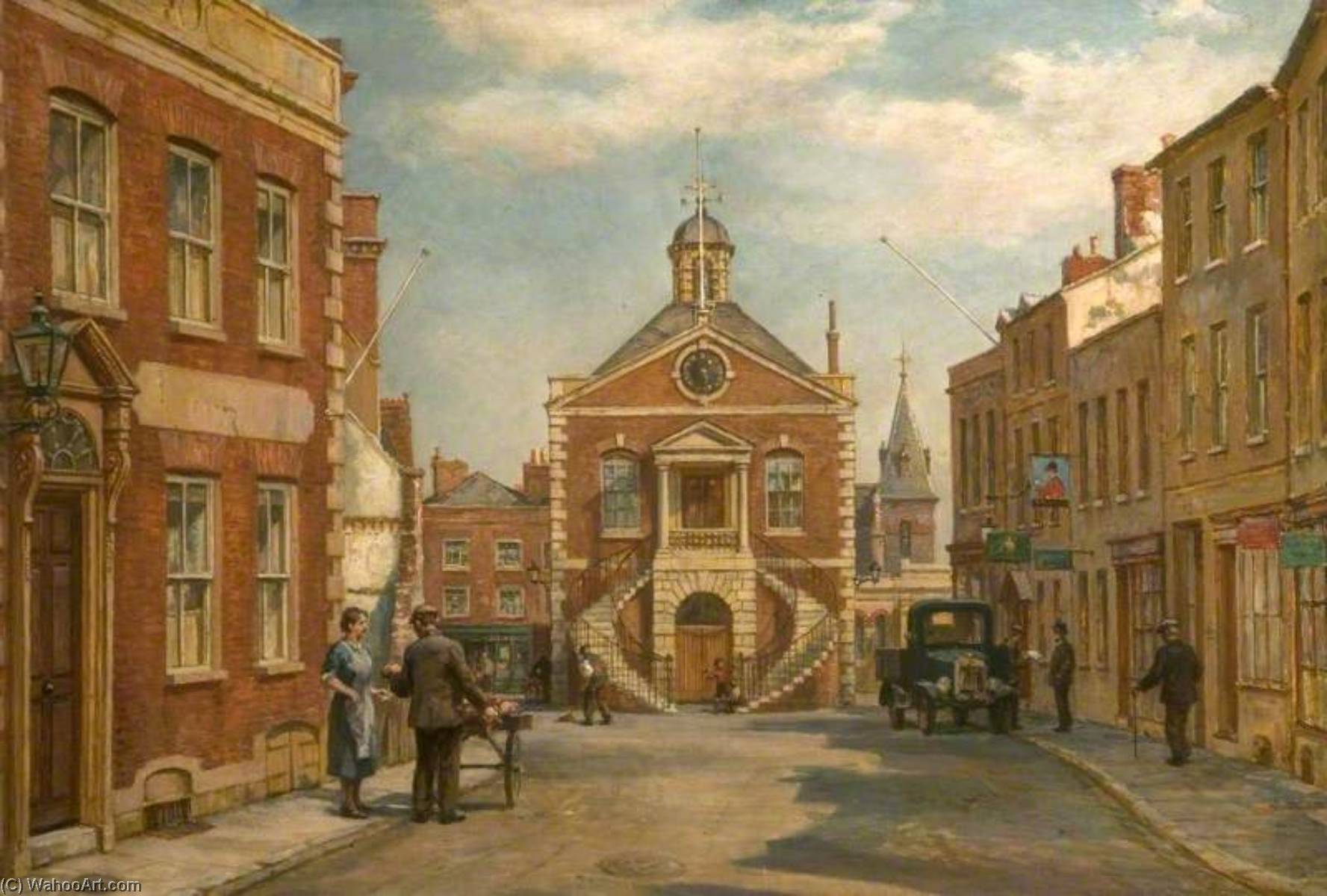 Market Street In Poole, Dorset — Bernard Finnigan Gribble