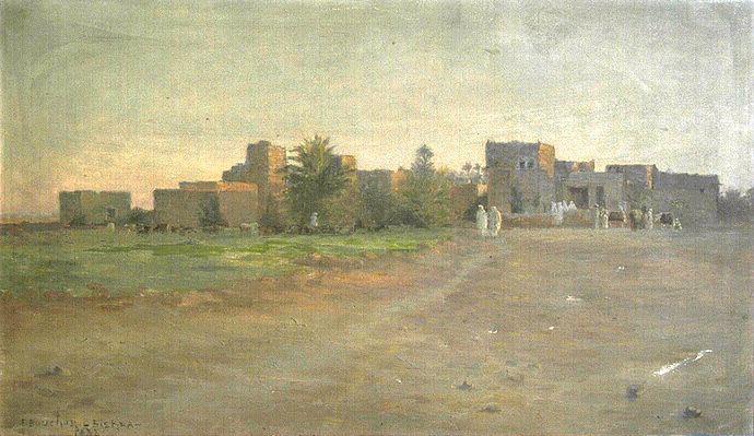 Maisons De Biskra (titre Inscrit) — Joseph-félix Bouchor