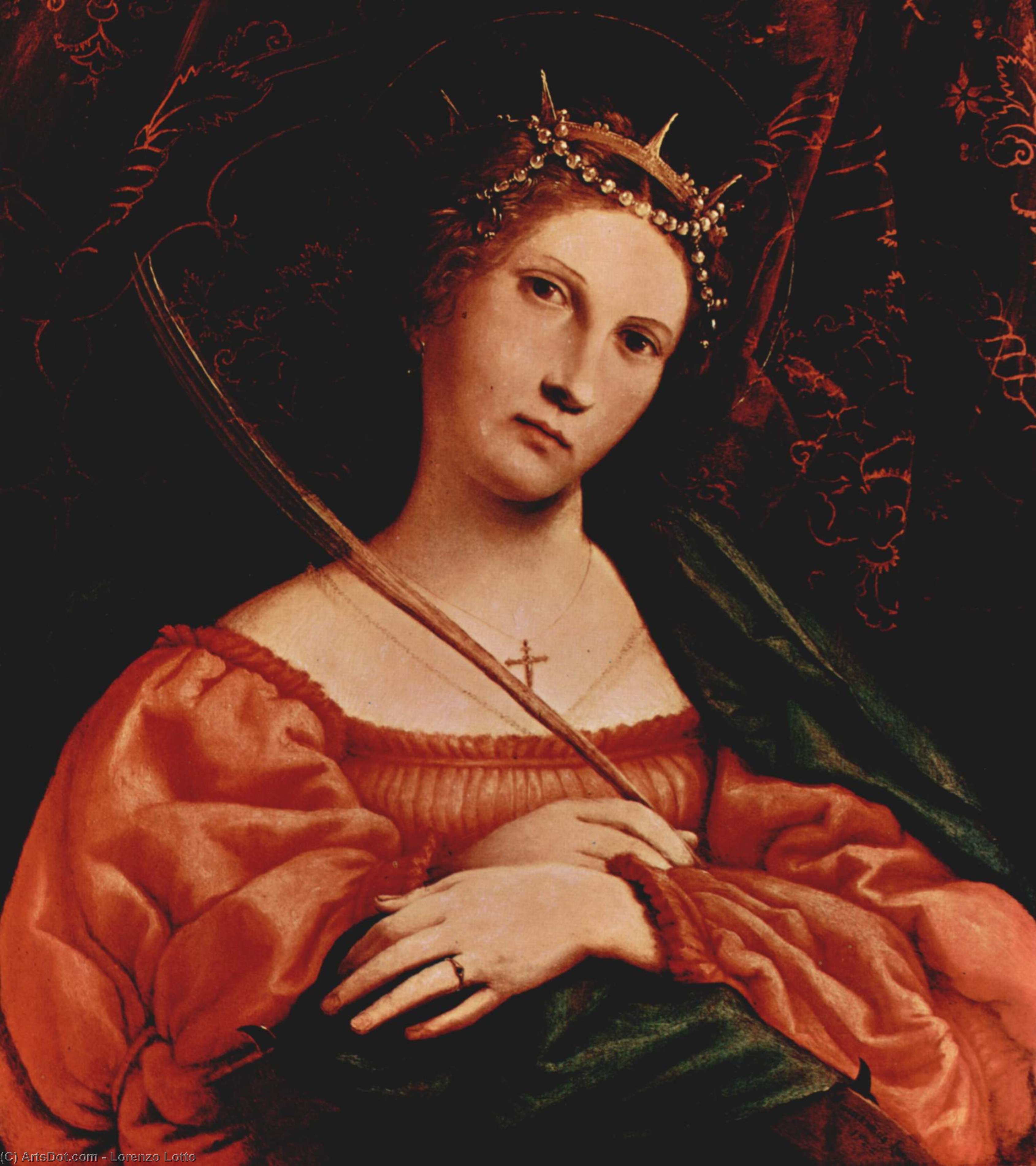 St. Catherine Of Alexandria — Lorenzo Lotto