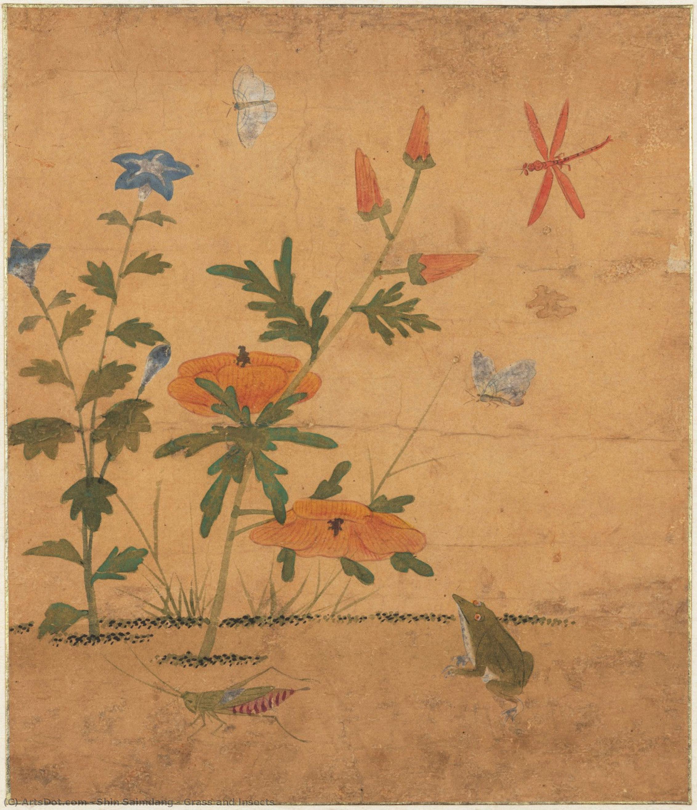 Grass And Insects — Shin Saimdang