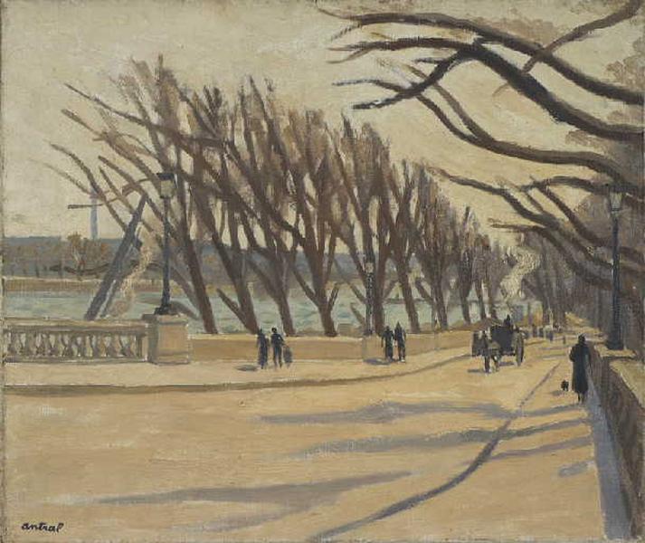Chemin De Fer De Ceinture, Quai De Grenelle À Paris — Antral Louis Robert