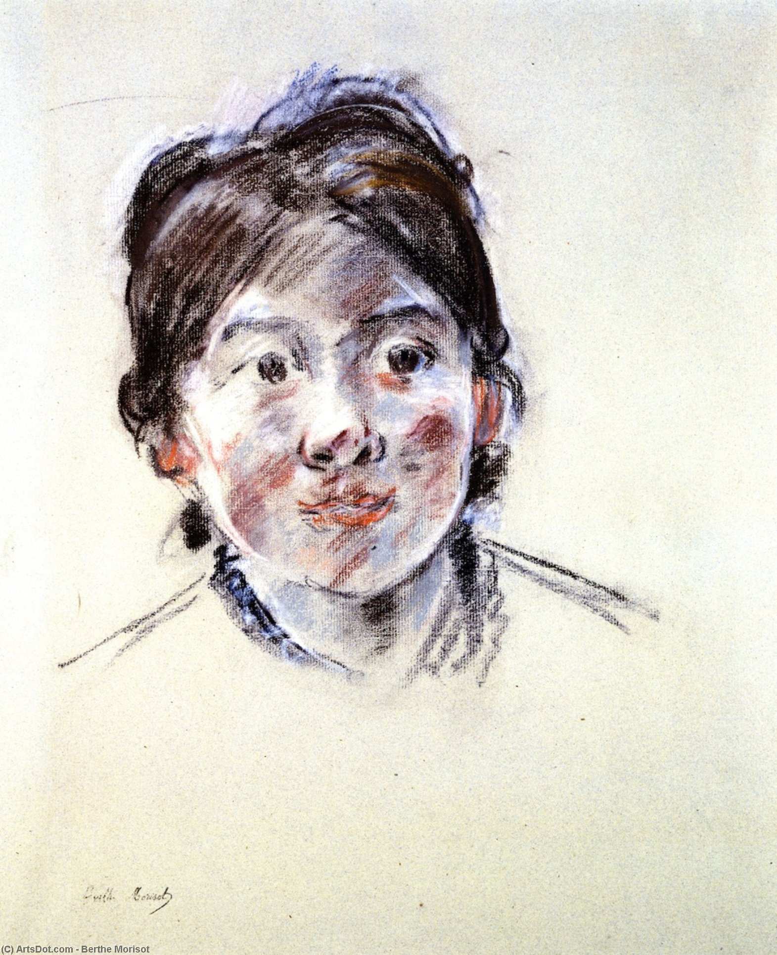 Portraitof Mademoiselle Labillois — Berthe Morisot