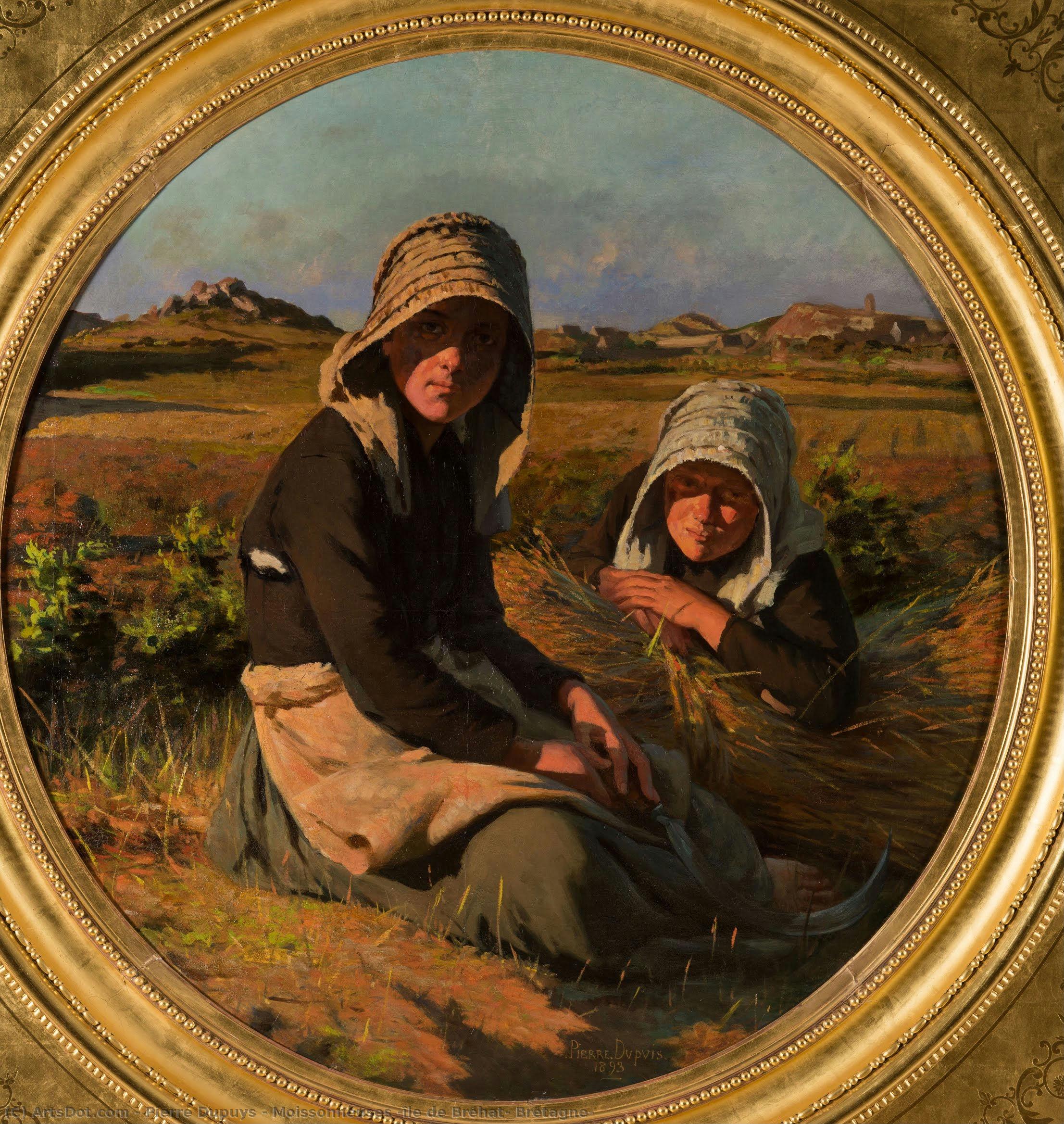 Moissonneuses (île De Bréhat, Bretagne) — Pierre Dupuys