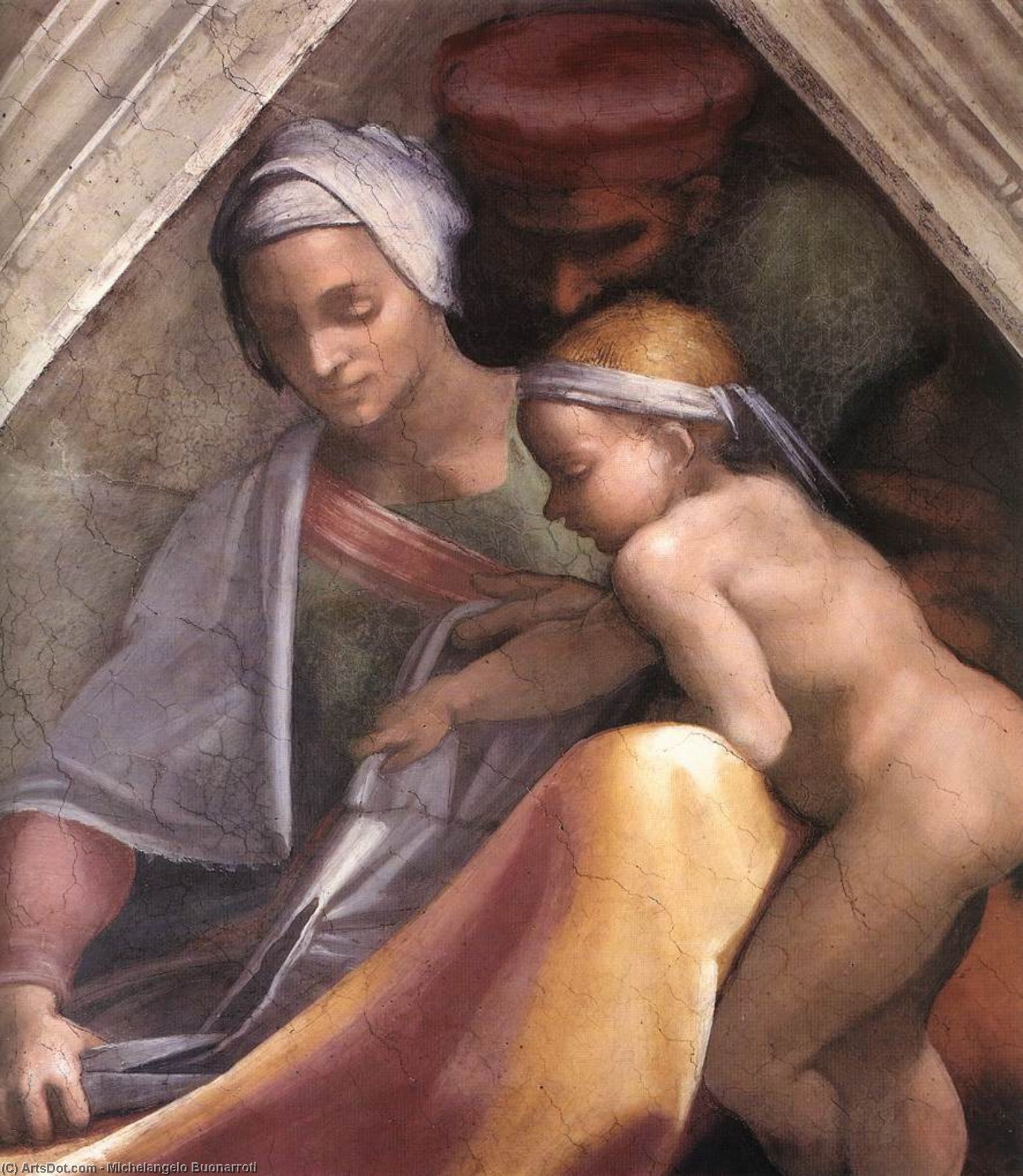 Ancestors Of Christ: Figures (11) — Michelangelo Buonarroti