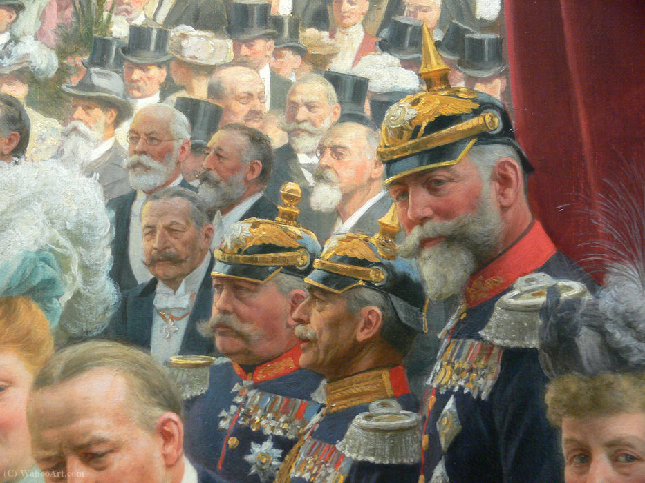 Enthüllung Wagner-denkmal Detail 09 — Anton Von Werner
