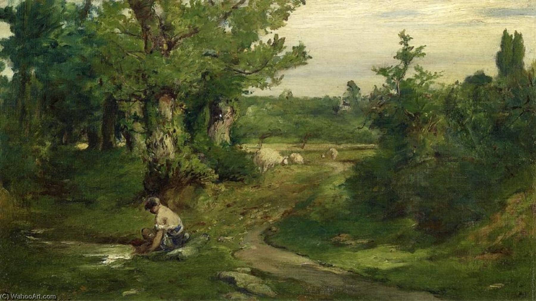 Little Shepherd — Walter Shirlaw