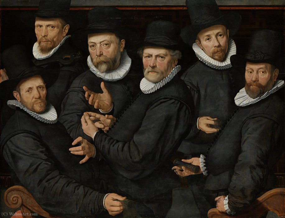 Six Waardijns Of Lakenen — Pieter Pietersz