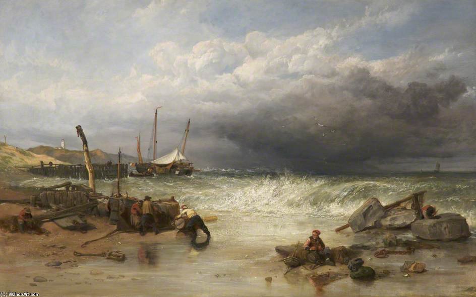 On The Coast Of Brittany — Clarkson Frederick Stanfield