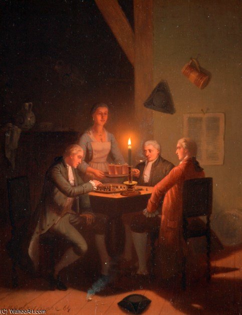 Chess Players — Johann Mongles Culverhouse