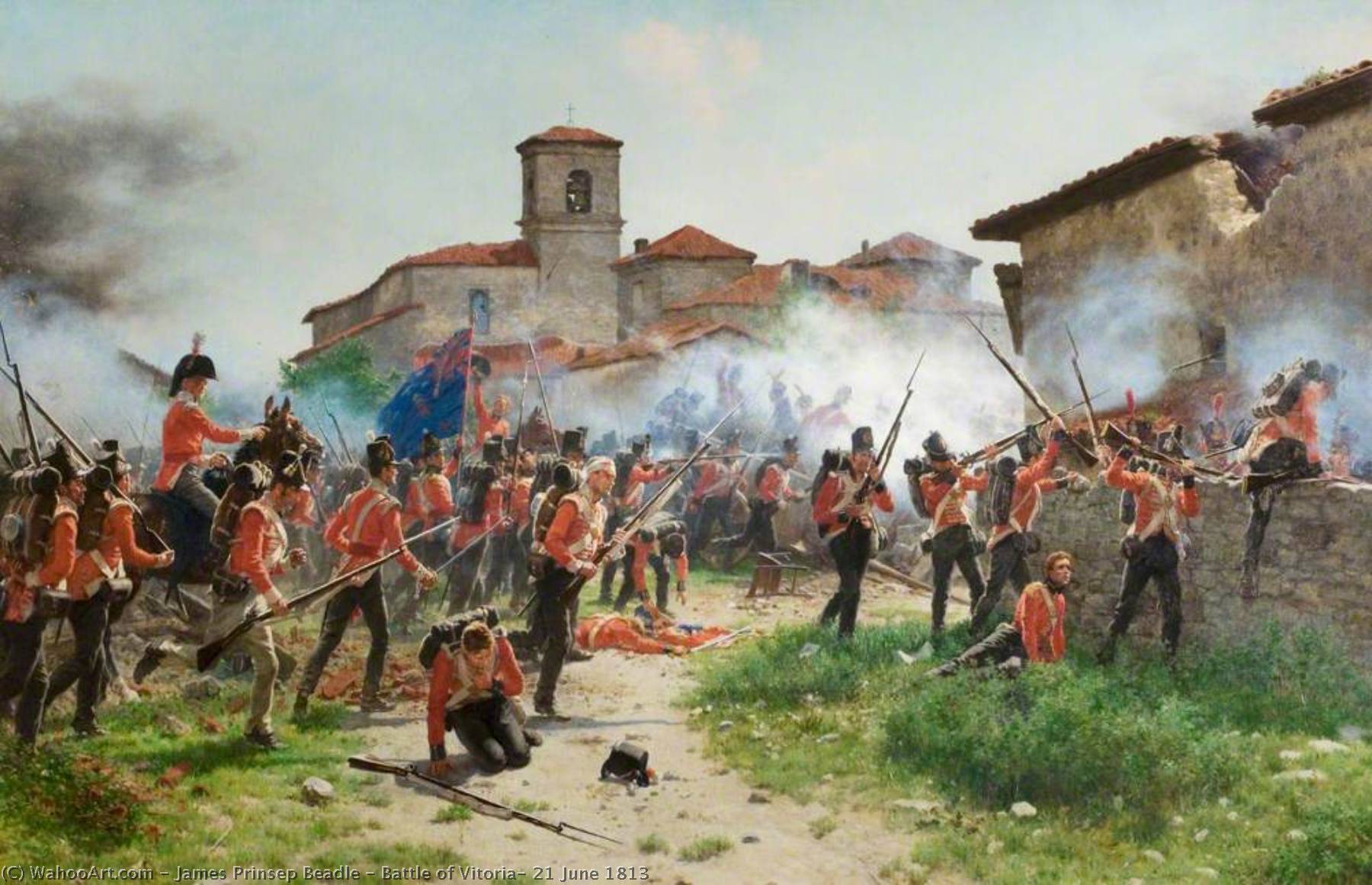 Battle Of Vitoria, 21 June 1813 — James Prinsep Beadle