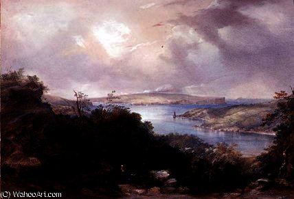 Sydney Harbour Looking Towards The North Head — Conrad Martens