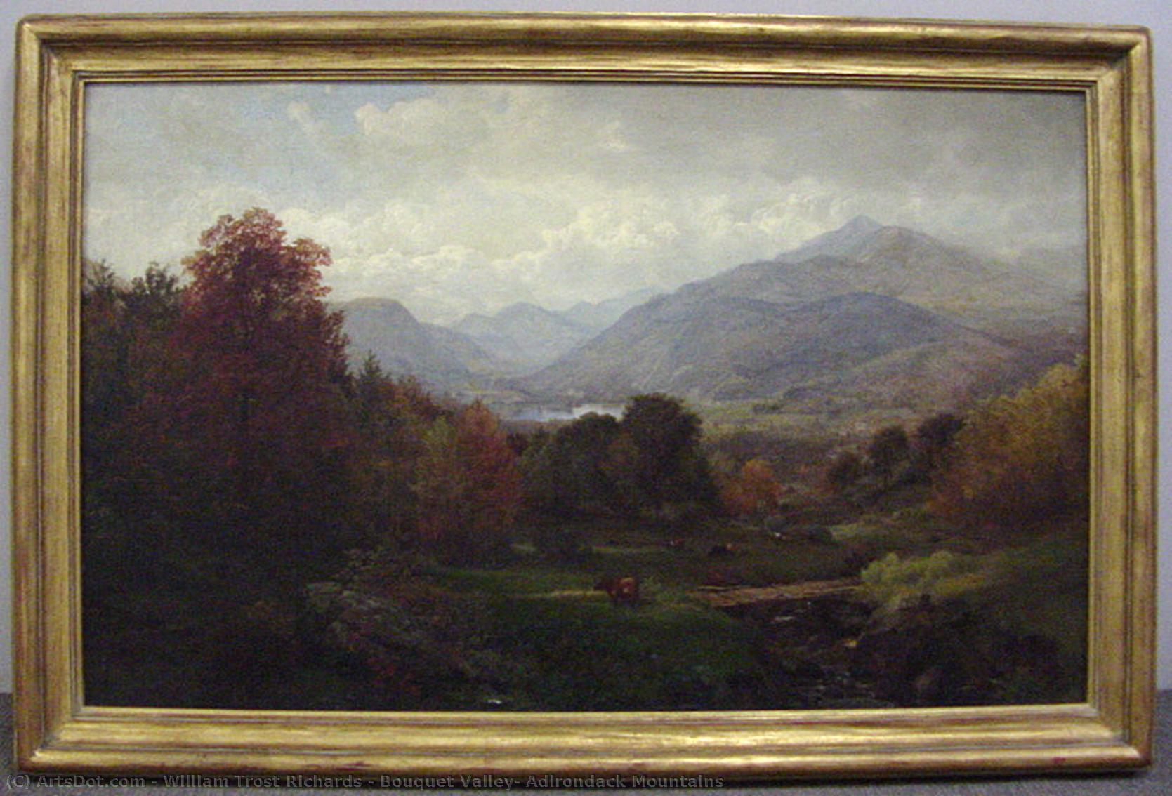 Bouquet Valley, Adirondack Mountains — William Trost Richards
