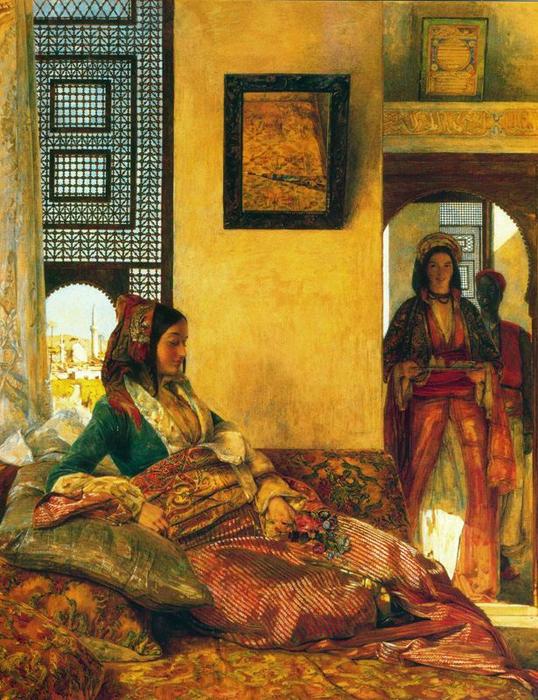 La Vie De Harem, Le Cairo — John Frederick Lewis