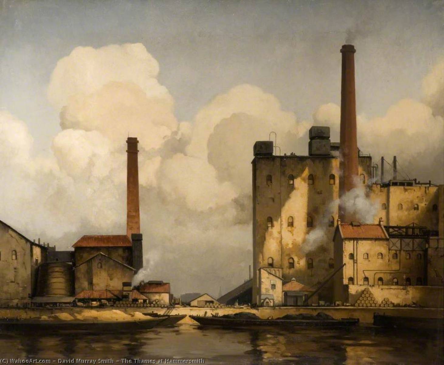 The Thames At Hammersmith — David Murray Smith