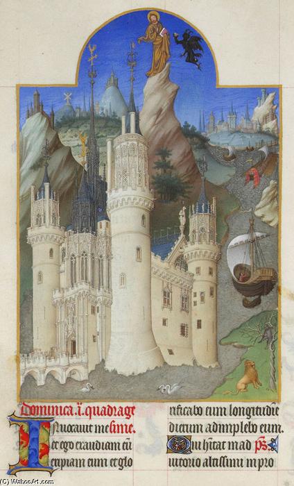 The Temptation Of Christ — Limbourg Brothers