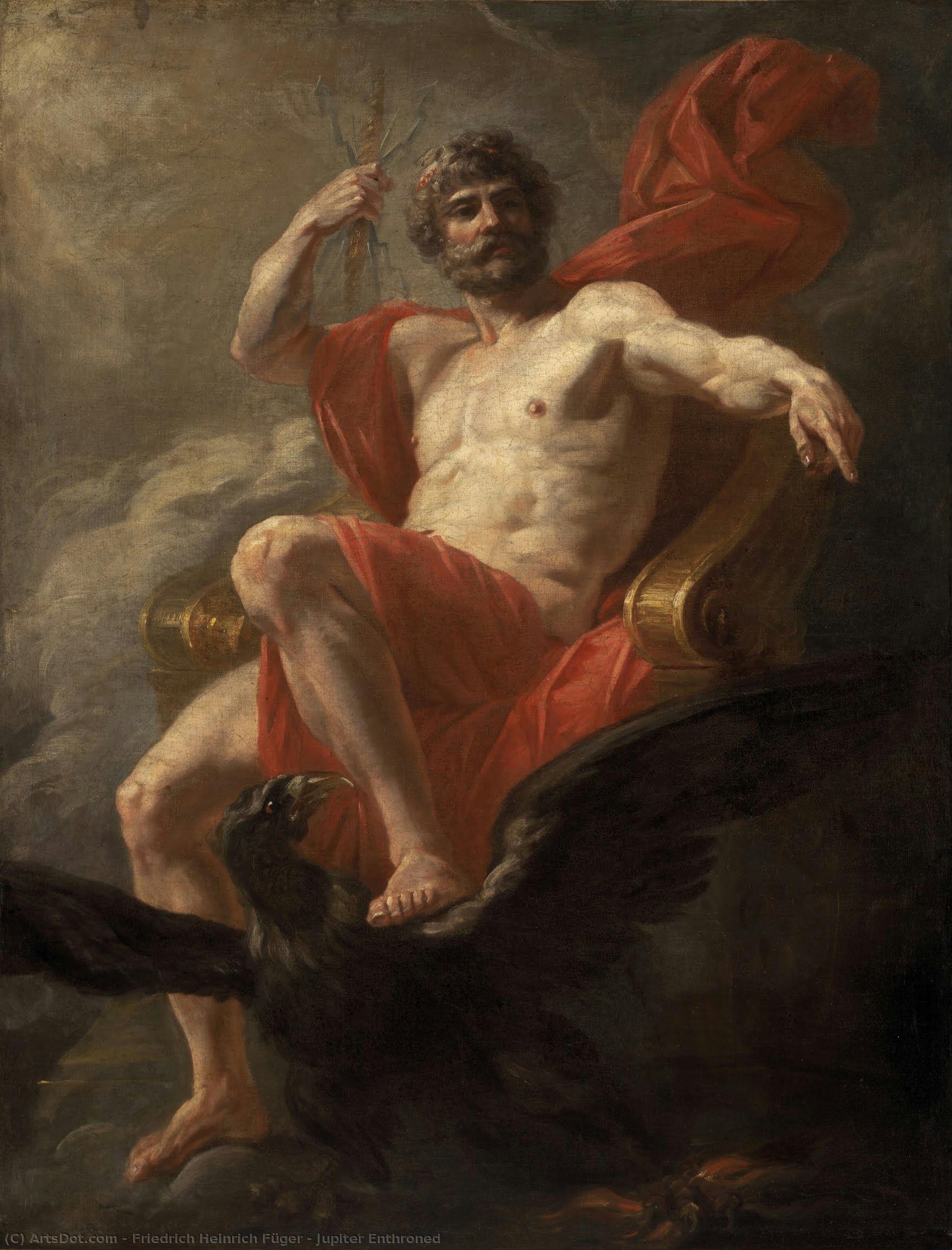 Jupiter Enthroned — Friedrich Heinrich Füger