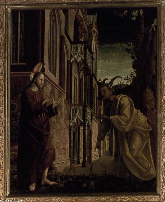 St Wolfgang Altarpiece: Temptation Of Christ — Michael Pacher