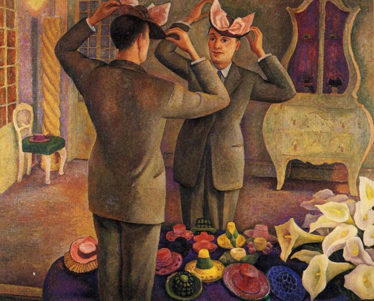 The Milliner. Potrait Of Henri De Chatillon — Diego Rivera