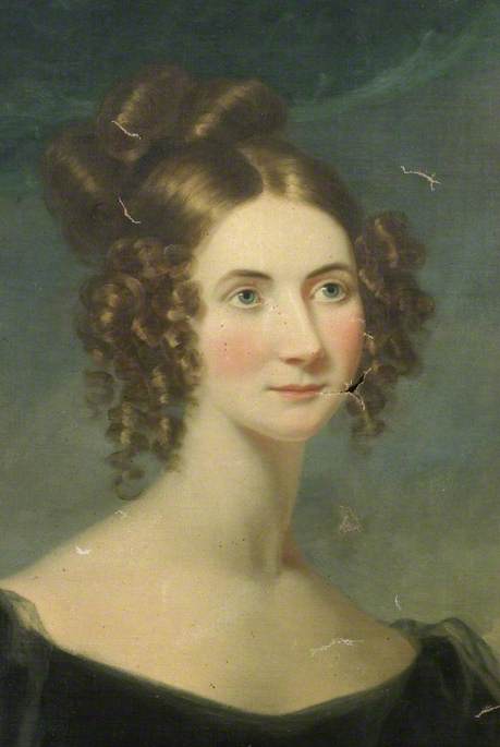 Caroline Bathurst (1798–1862) (detail) — Philip August Gaugain