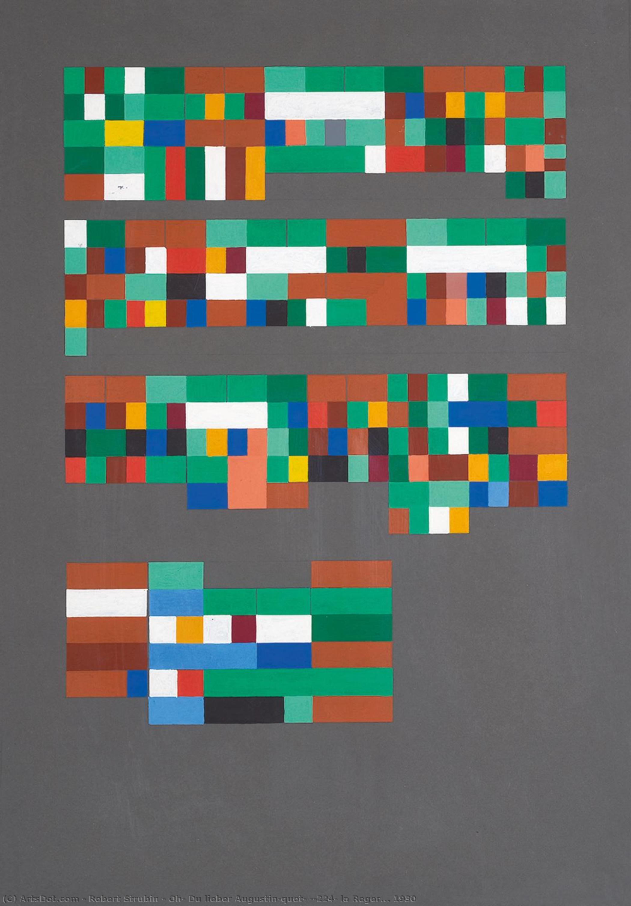 Oh! Du Lieber Augustin" À La Reger... 1930 — Robert Strubin