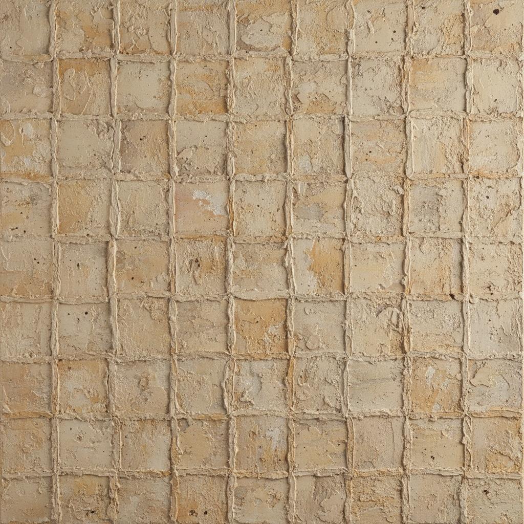 Monolithische Echos Alten Sandes In Einem Skulpturalen Tektonischen Mosaik — David Moreau