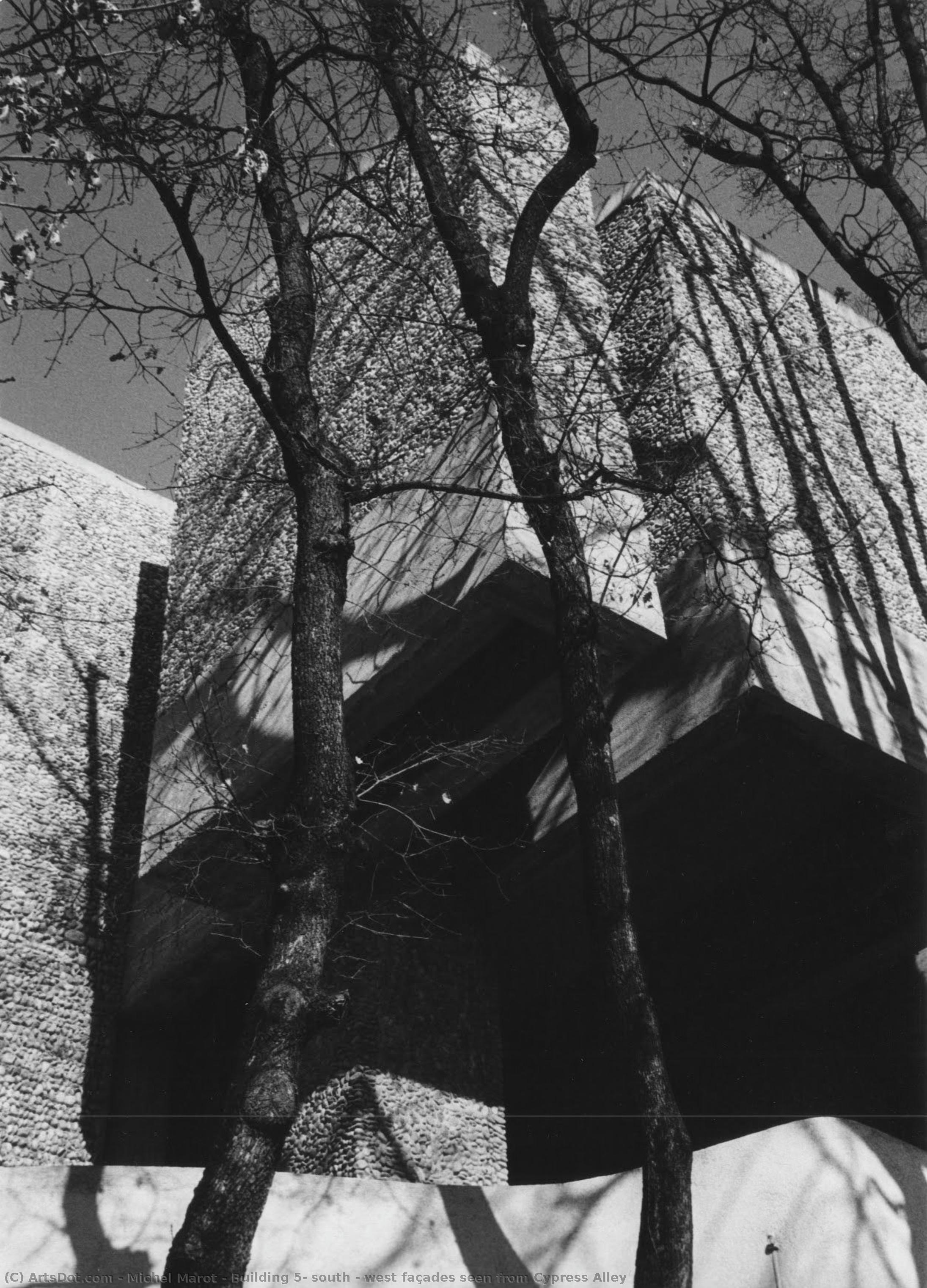 Building 5, South – West Façades Seen From Cypress Alley — Michel Marot