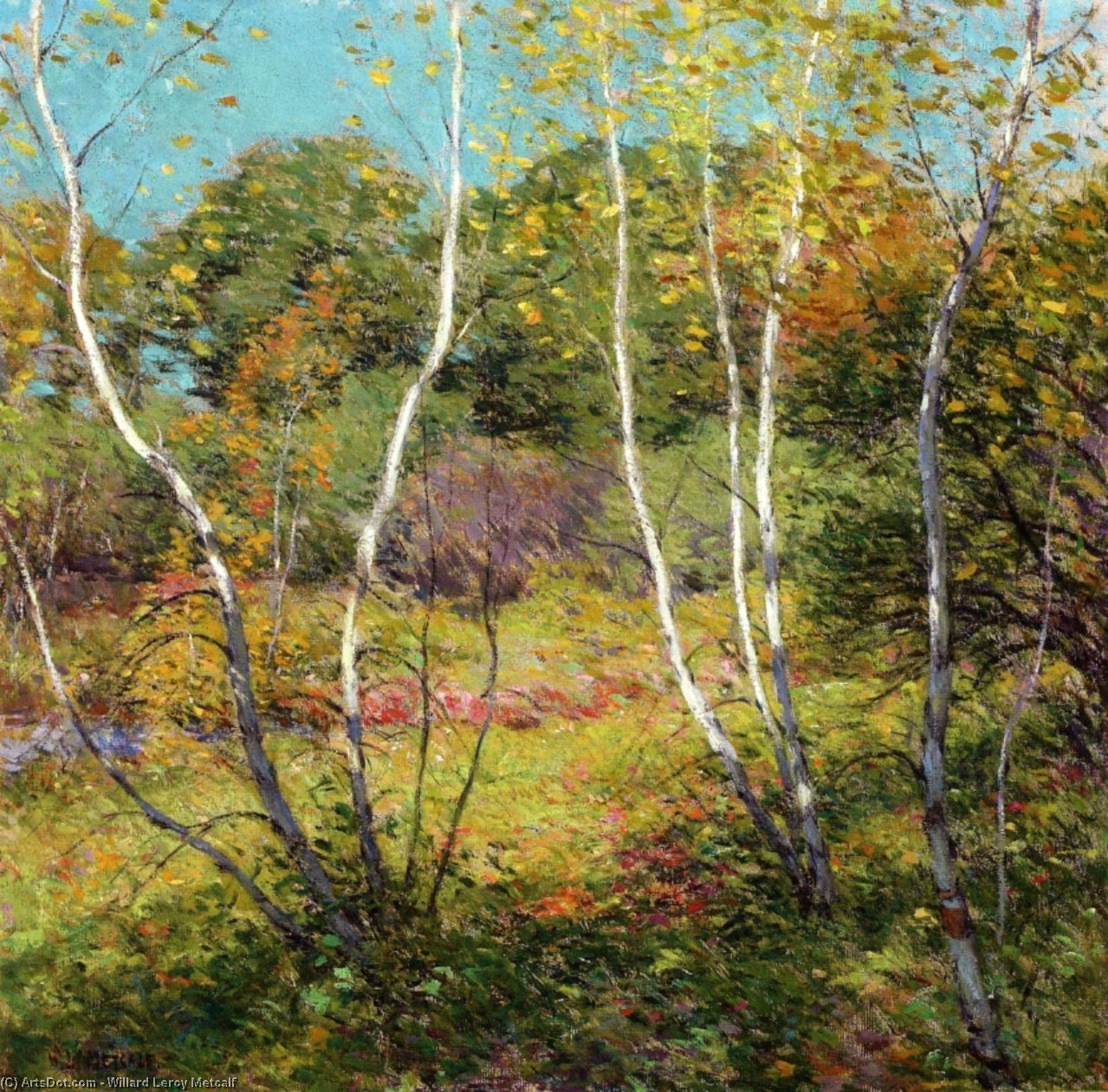 Waning Summer — Willard Leroy Metcalf